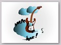 guitare nuage